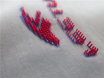 Brush Dots Silicone 3D Logo Heat Transfer Clothing Labels High - Elastic