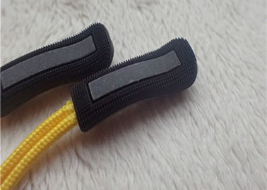 Reflective Strip Silicon Zipper Puller Stability Eco - Friendly
