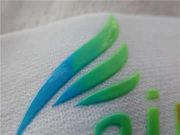 Shiny Colorful Silicone Printing Logo Soft Elastic Band Non - Toxic