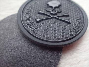 Cool Men 's Coat Skull Logo Eye - Catching Custom TPU Patch For Fashionable Brand