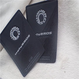 PU Leather Custom Clothing Patches , White Debossed Logo Line Dull Polish Big Patches For Clothes