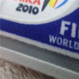 FIFA World Cup Heat Transfer Flocking Patches Multi - Color For Sportswear Decoration