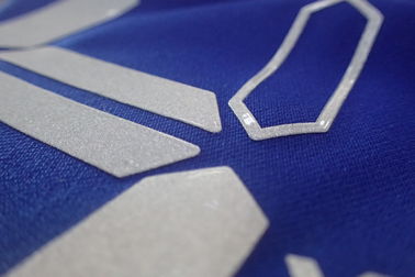 Reflective Screen Printing Heat Transfer Label For Football Uniforms 