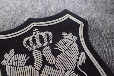 Foamed Clothing Microfiber Rubber Logo Patches