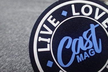 Screen Printing Clothing Microfiber Rubber Logo Patches