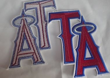 Textile Sew On Woven Clothing Custom Embroidered Patches