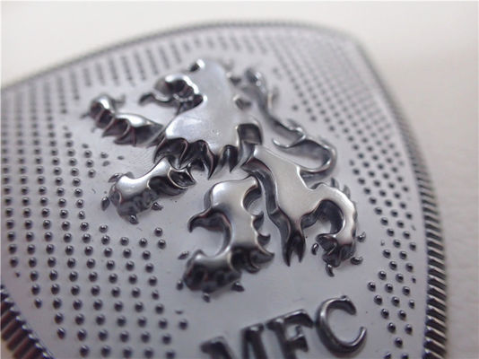Embossed Silver TPU 0.7mm Custom Clothing Patches