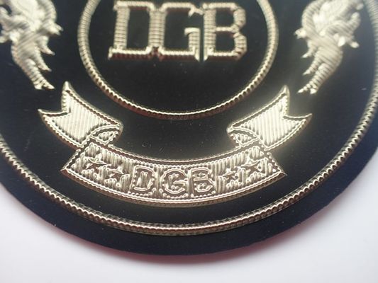 Silver Plating High Frequency TPU Patches For Uniforms