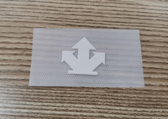 Customized Design 3D Heat Transfer Silicone Label For Clothes