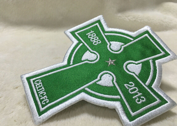 Custom Patch Order Green oval sew on felt patch 