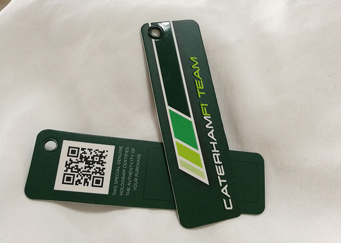 Eco Friendly Custom Clothing Hang Tags For Merchandise Specialized Shape