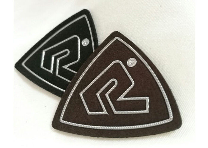 High Frequency Custom 3D Rubber Patches With Sleeve Badges For Ski -  Wear