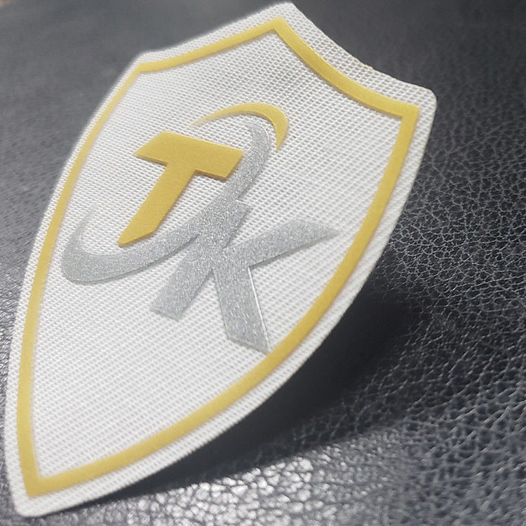 Embossed Sticker 3D TPU Silicone Soft Heat Transfer Label Logo Iron On T Shirt