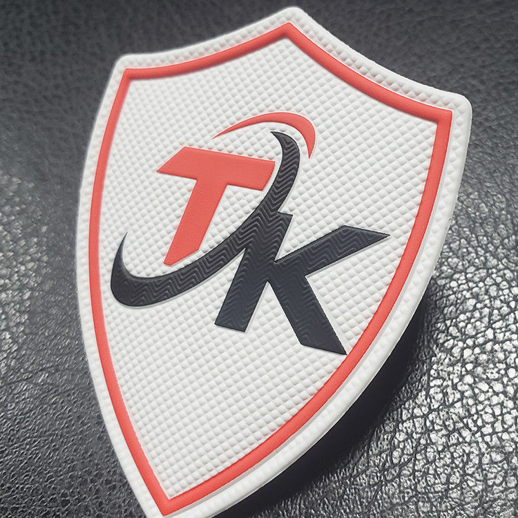 Custom Printed Embossed Patch Soft 3D Tpu Rubber Thermal Transfer For Cloth Logo