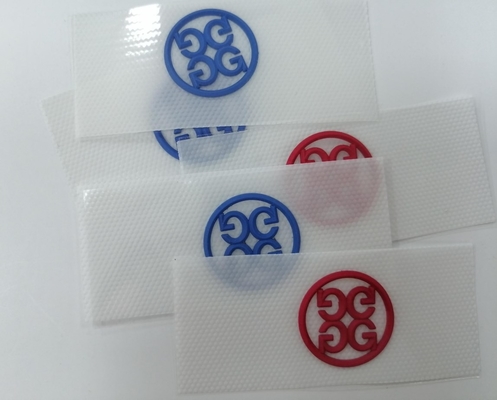 Washable 3D Molded Silicone Heat Transfer Clothing Labels For Garment