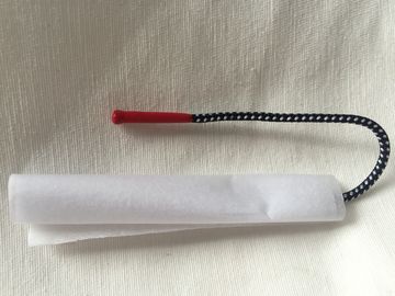 Colorful Silicon Rubber Zipper Puller With 2mm Polyester Elastic Cord