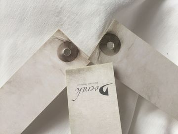 Beautiful Design Small Perforated Hang Tags , Retro / Vintage Boutique Hang Tags