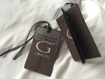 Multi - Function Vintage Luaggage / Clothing Hang Tags With Plastic Card