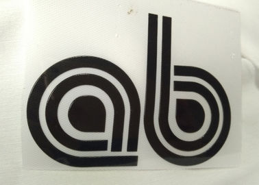 Factory Custom 3D brand logo sillicon heat press transfer labels