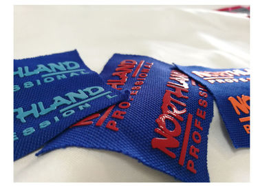 Creative Heat Transfer Garment Labels ,  Shinny Effect Heat Press Neck Labels