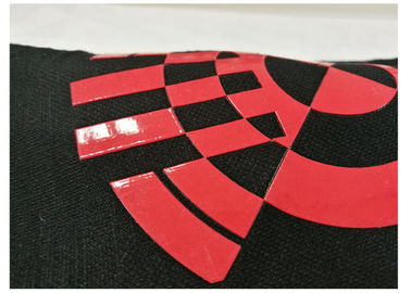 Creative Heat Transfer Garment Labels ,  Shinny Effect Heat Press Neck Labels