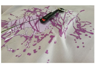Custom Made Rubber Heat Transfer Clothing Labels Anti - Slip Function