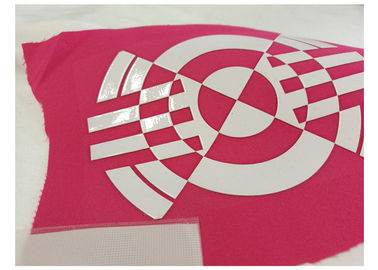 Custom Made Rubber Heat Transfer Clothing Labels Anti - Slip Function
