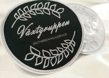 Heat Cut Twill Fabric Custom Clothing Patches Cloth Embroidered Badges