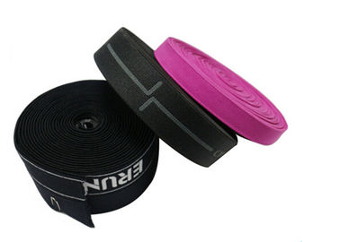 Multi Coloured Jacquard Elastic Band 100% Cotton Twill Tape ODM Styles