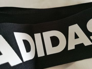 Customiezd 3D Raised Screen Printing Label For Farbic Tape Washable Feature