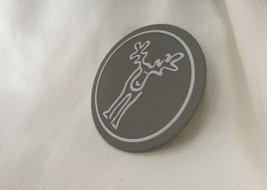 Fancy Soft Custom Rubber  Patches , Custom Shoe Patches Garment Accessories