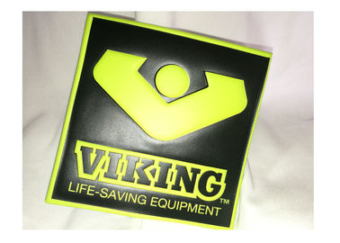 3D Embossed Logo  Pvc Patches , Custom Military Name Patches Various Shape