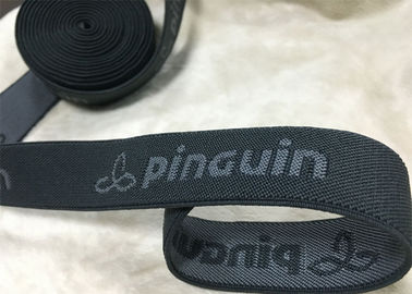 Non - Slip Tape Customiezd 3D Rubber Patches Silk Screen Printing On Woven Tape