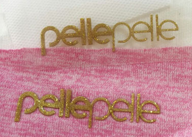 custom fashion 3d raised silicone logo heat transfer rubber label for t shirts