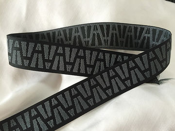 Custom Woven Tape 20mm Herringbone Webbing Tape For Garments / Hats