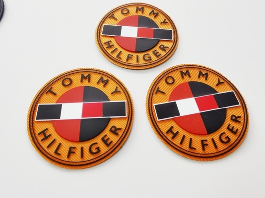 Soft Silicone Custom Matte Labels Multiple Colors For The Brand