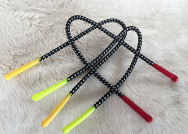 Reflective Elastic Rubber Zipper Puller Soft Silicone Ending Tips For Garment