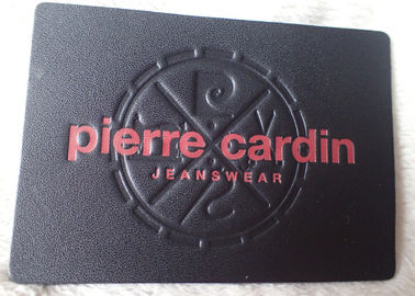 Classic Durable Embossed Leather Patches , Fake / Genuine Leather Label