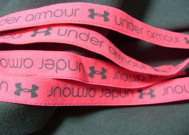 Customized Non Elastic Cord , Thermal Transfer Printing Polyester Webbing