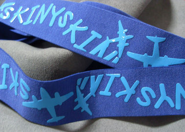 Customized Non Elastic Cord , Thermal Transfer Printing Polyester Webbing