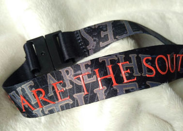 Durable Woven Nylon Personalized Promotional Gifts , Sports Fans Team Neck Lanyard