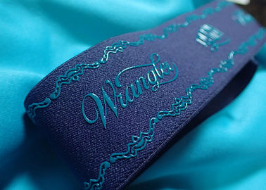 Custom Logo and Non-slip Silicone Elastic Tape for Garment Coat Jacket