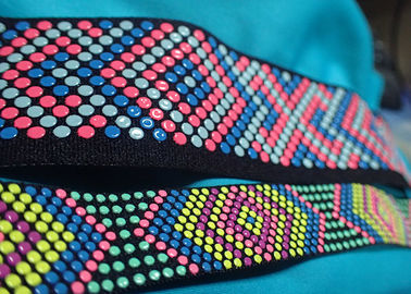 Custom Logo and Non-slip Silicone Elastic Tape for Garment Coat Jacket