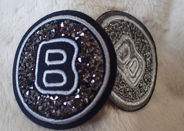 Iron Handmade Imitation Diamond Patches For Equestrian Clothing