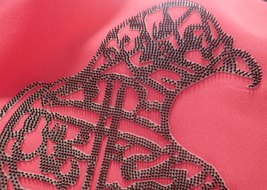 Custom Silicone 3D Logo Lead Free Heat Transfer Labels For T Shirts