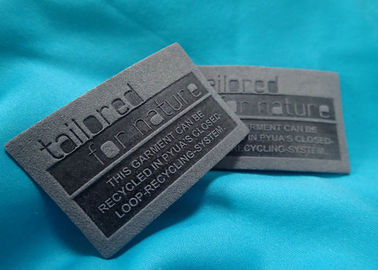 OEM Jeans Leather Label Custom Printed Embossed Leather Patch