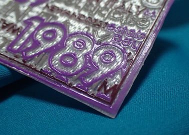Silicone Material Custom Design Pvc Cloth Label ,3D Decorative Patches For Jackets