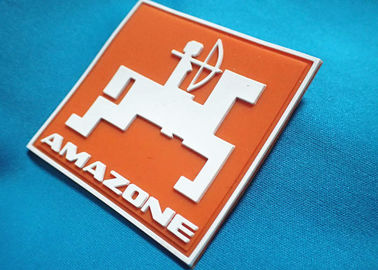 Silicone Material  Pvc Cloth Label , Custom Design PVC Rubber Patch 3D Silicone Care Label