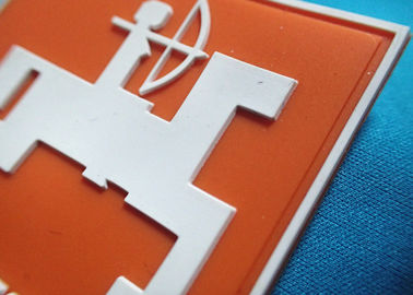 Silicone Material  Pvc Cloth Label , Custom Design PVC Rubber Patch 3D Silicone Care Label