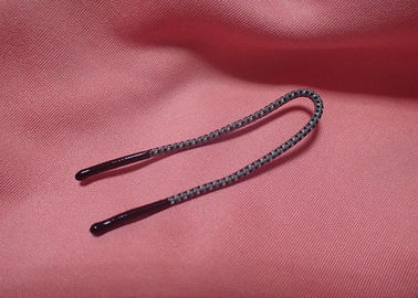 Popular Customizable Metal Slider Puller Carve With Logo Zipper Puller With Cord